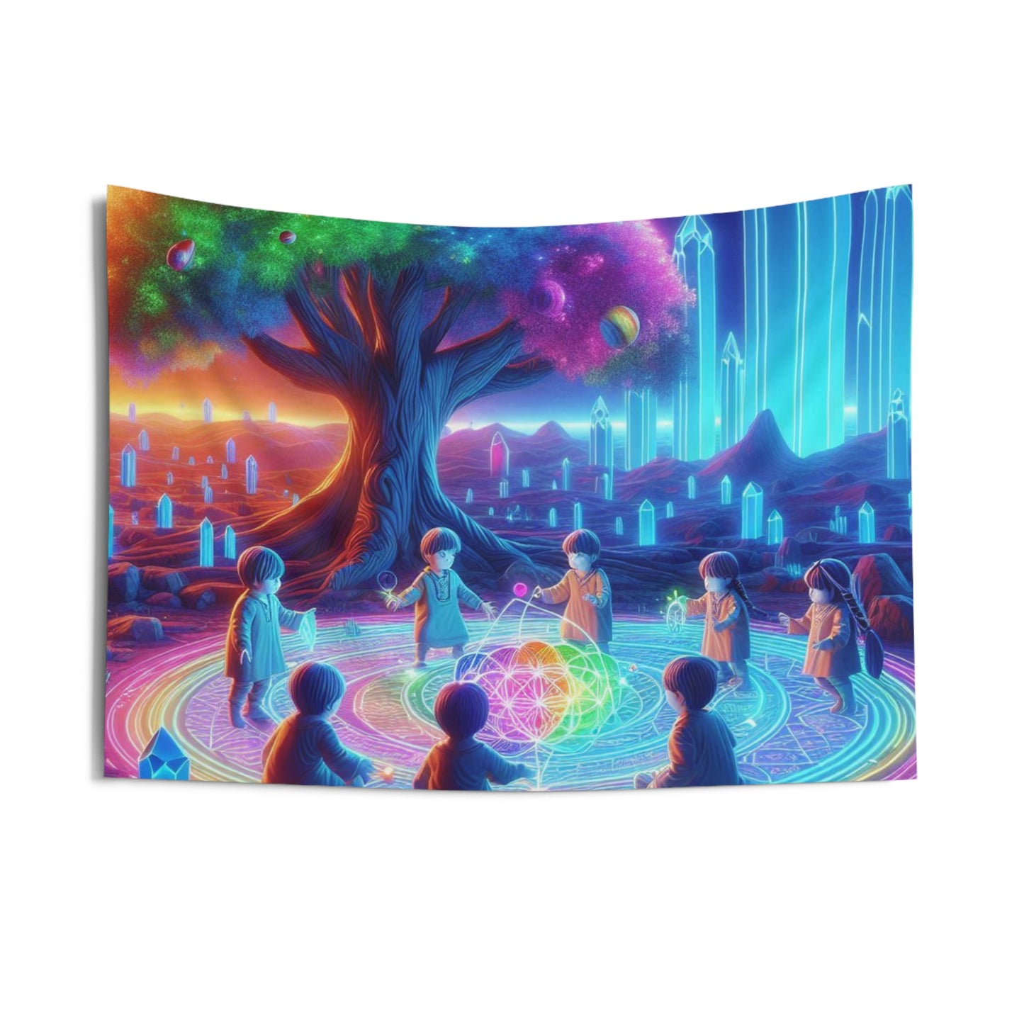 Planet Watchers Tapestry