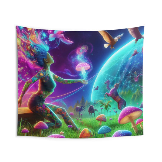 Astral Realms Tapestry