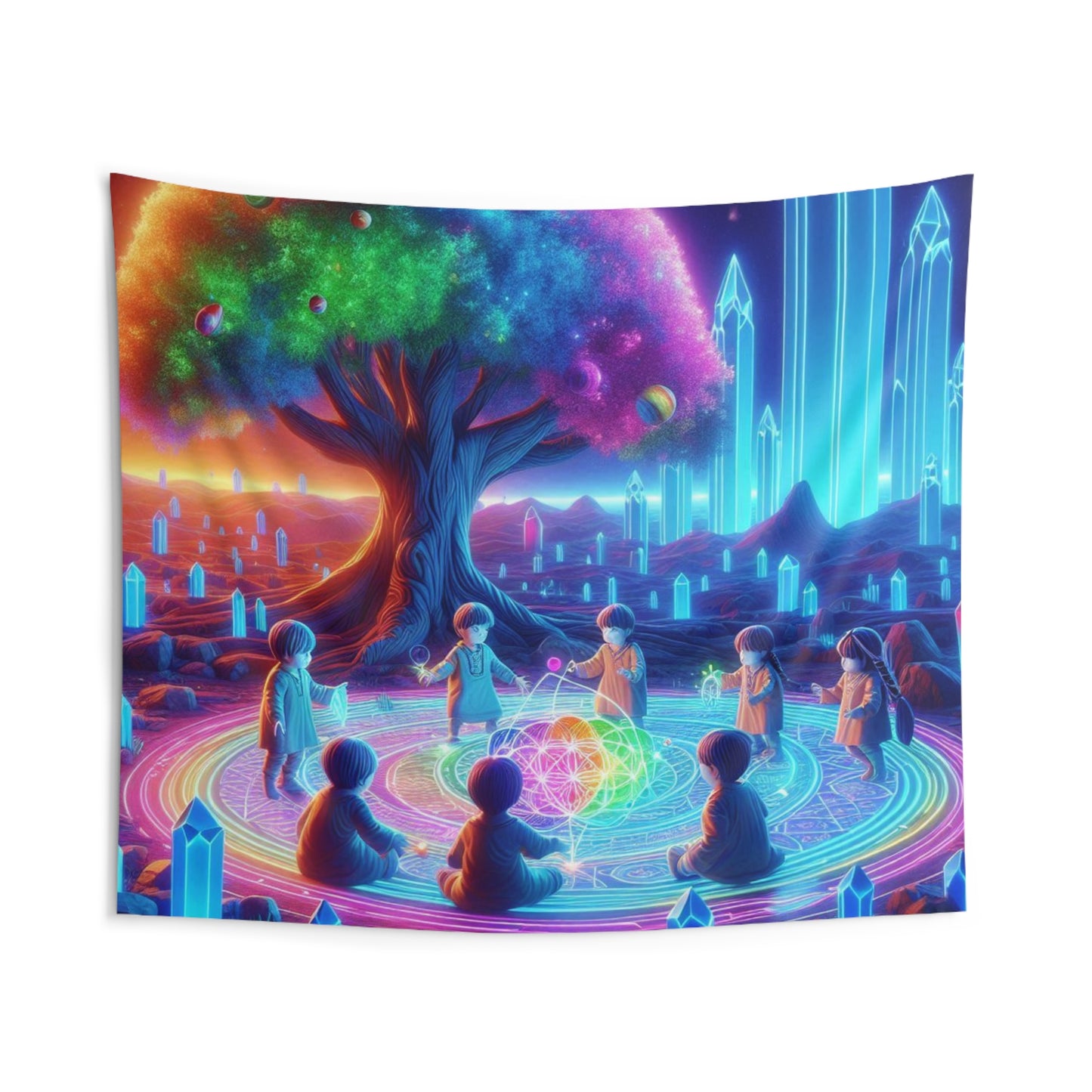 Planet Watchers Tapestry